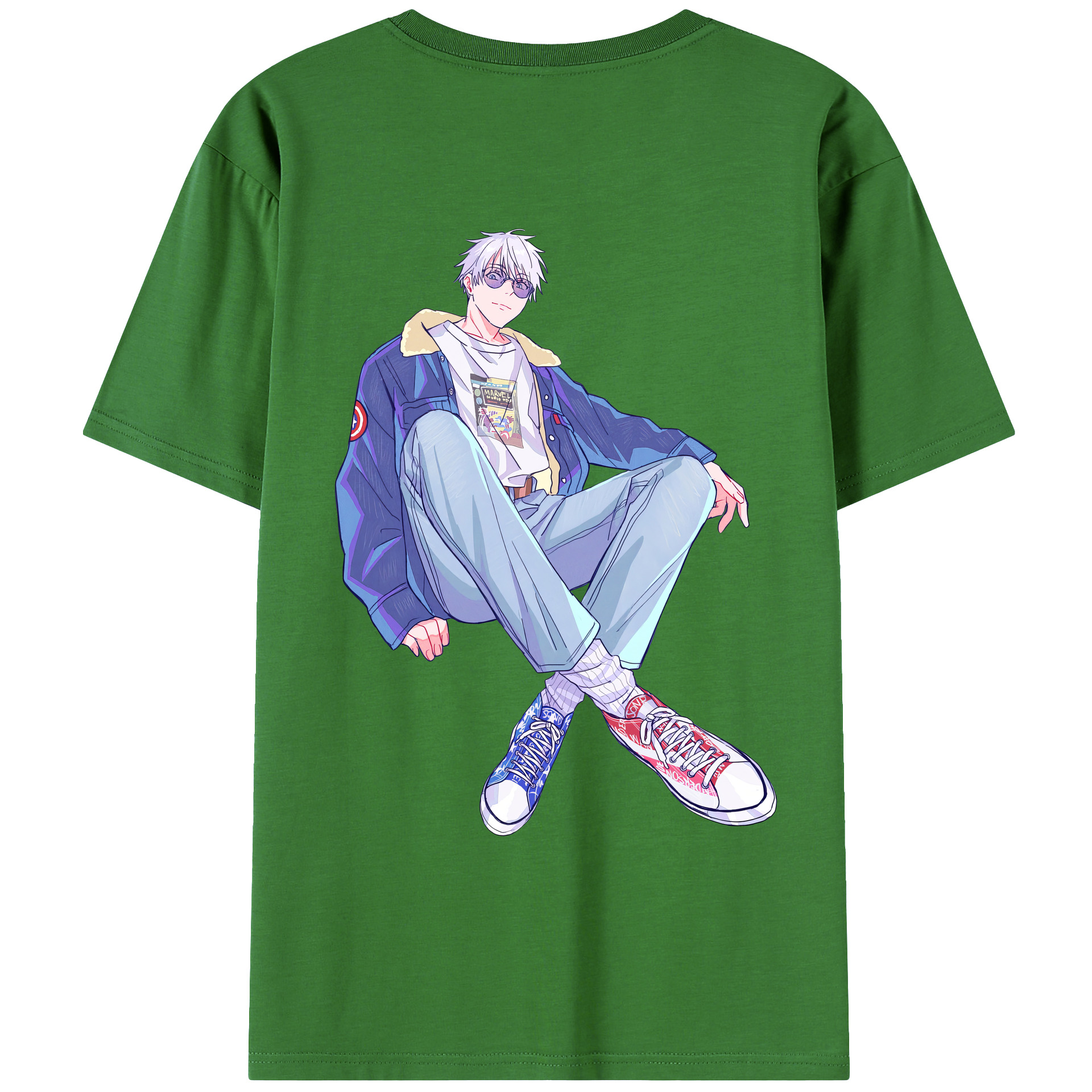 （画像用） 呪術廻戦 Jujutsu Kaisen レディース半袖Tシャツ(バックプリント)